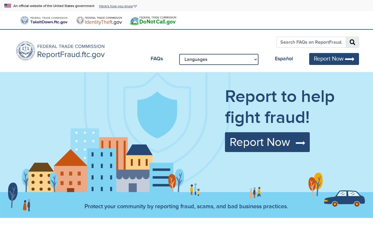 Forest Park city directory research with FTC fraud reporting information