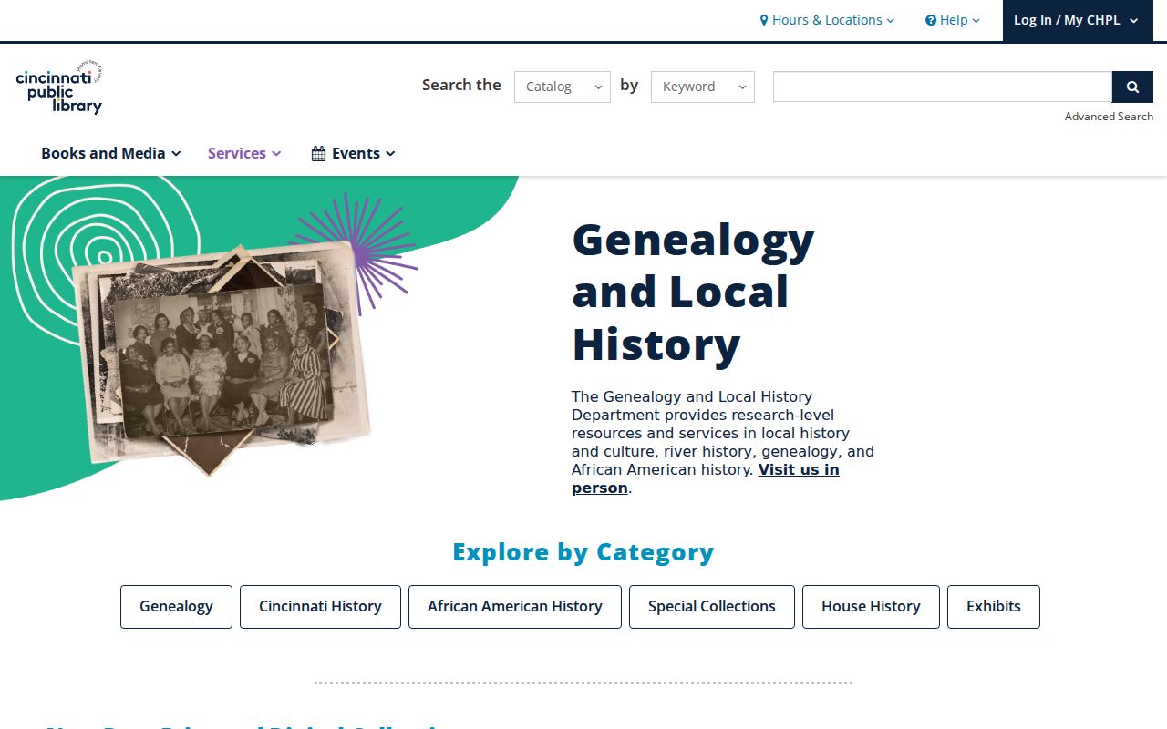 Forest Park previous residents CHPL Genealogy and Local History